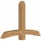 Ekena Millwork Bellingham Timber Gable Bracket, Western Red Cedar, 60"W x 40"H x 5 1/2"D x 5 1/2"F, 16/12 Pitch GBW060X40X0606BEL00SWR - alternate 2